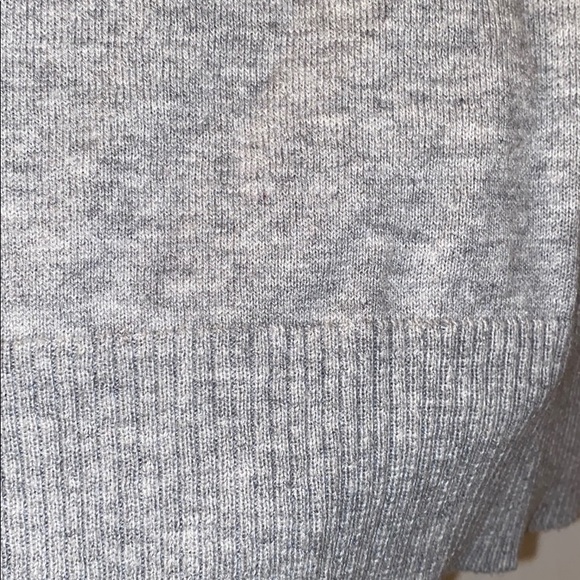 Grey V-neck button down Cardigan - Picture 7 of 7